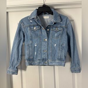 Mango Blue Denim Jacket
